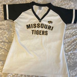 Women's Medium Missouri Tigers Jersey Shirt